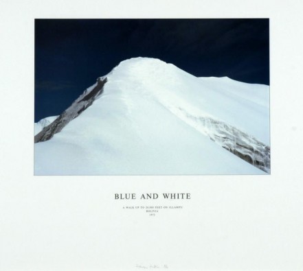 Blue and White Bolivia